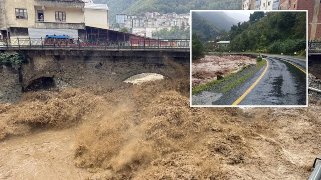 artvinde saganak yagis taskin ve heyelanlara yol acti JeVaGpVR