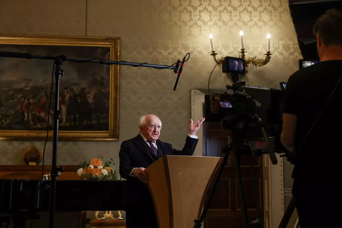 irlanda cumhurbaskani israilin filoya saldirisina tepki gosterdi rVVSiAFY